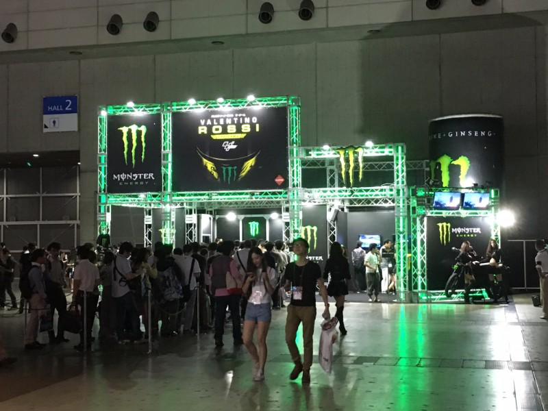 Big Monster booth.
